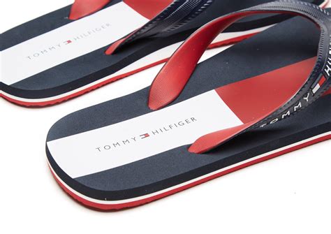 tommy hilfiger mens flip flops|tommy hilfiger slippers men.